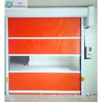 Control remoto de alta velocidad puerta de PVC para industrial